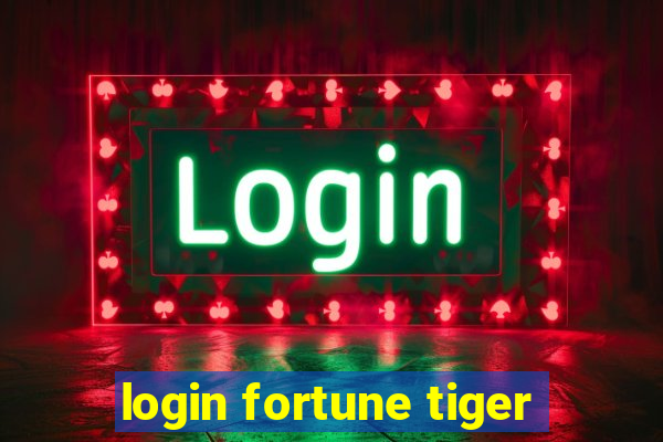 login fortune tiger